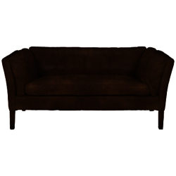 Halo Groucho Small Leather Sofa Destroyed Raw